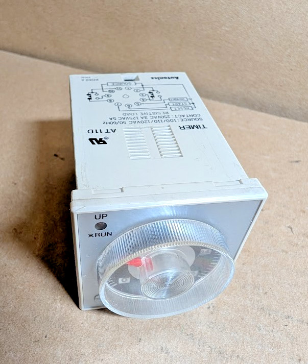 Autonics AT11D Timer, Multi Mode, 0-30s, 100-120VAC, 5A (New No Box)