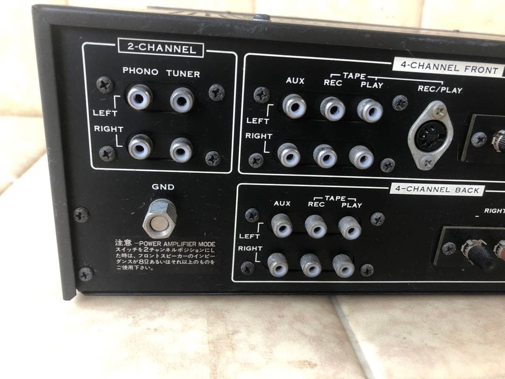 Sansui QA-5000 Amplifier Used Japan Genuine