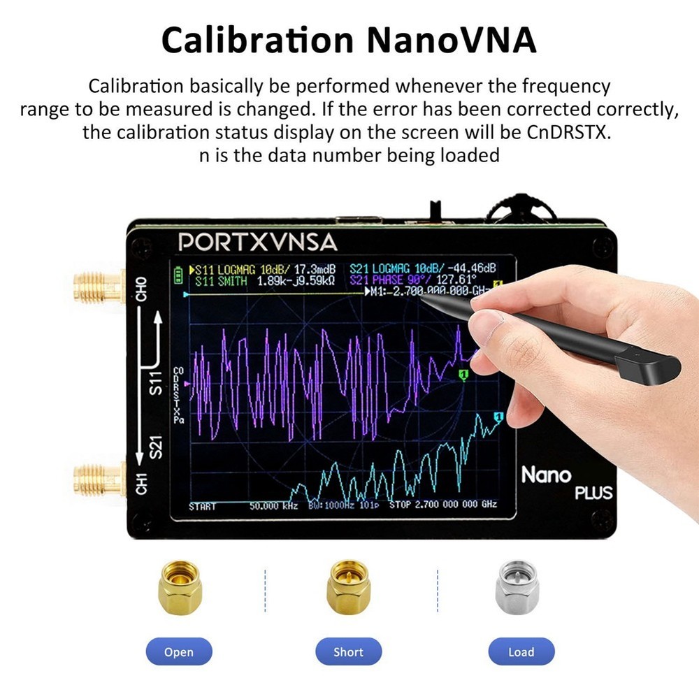 For Handheld Spectrum Analyzer 50KHz-2.7GHz Vector Antenna5864
