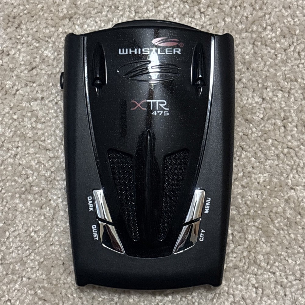 Whistler XTR-475 Radar Detector With Charging Cable
