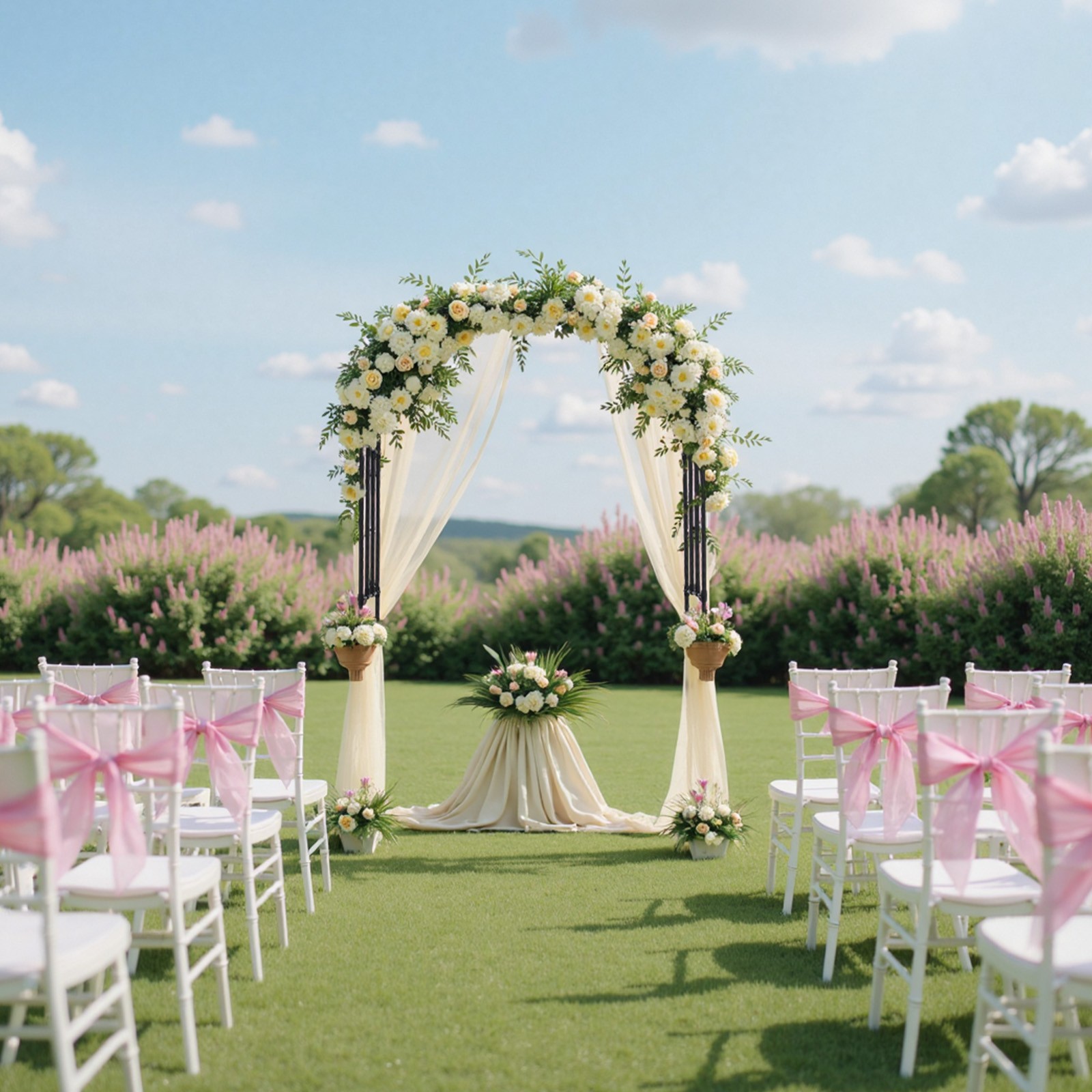 Uimoso Metal Garden Arbor 94.5x59x15.8" Trellis for Plants and Event Decoration