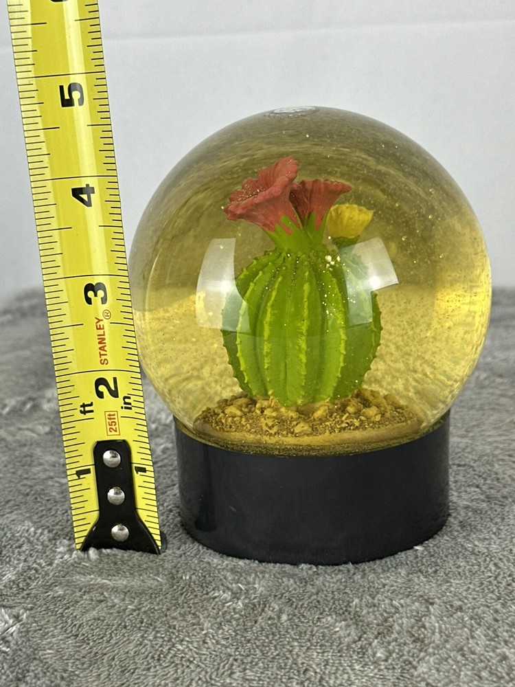 Cactus Glitter Snow globe