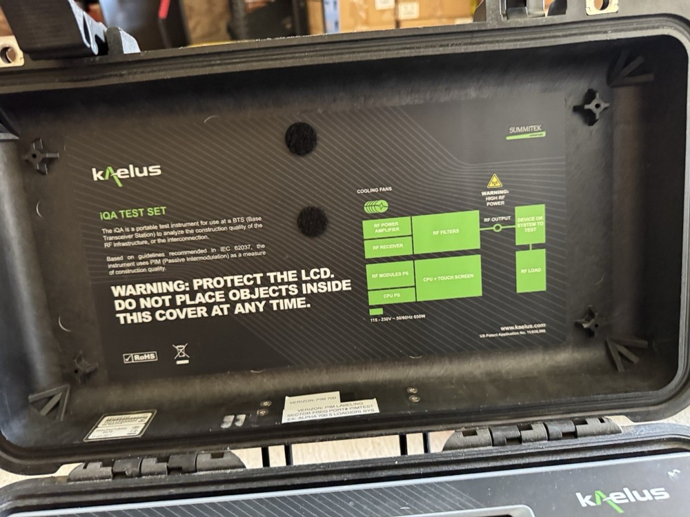 Kaelus IQA-700LB Passive Intermodulation (PIM) Test Set