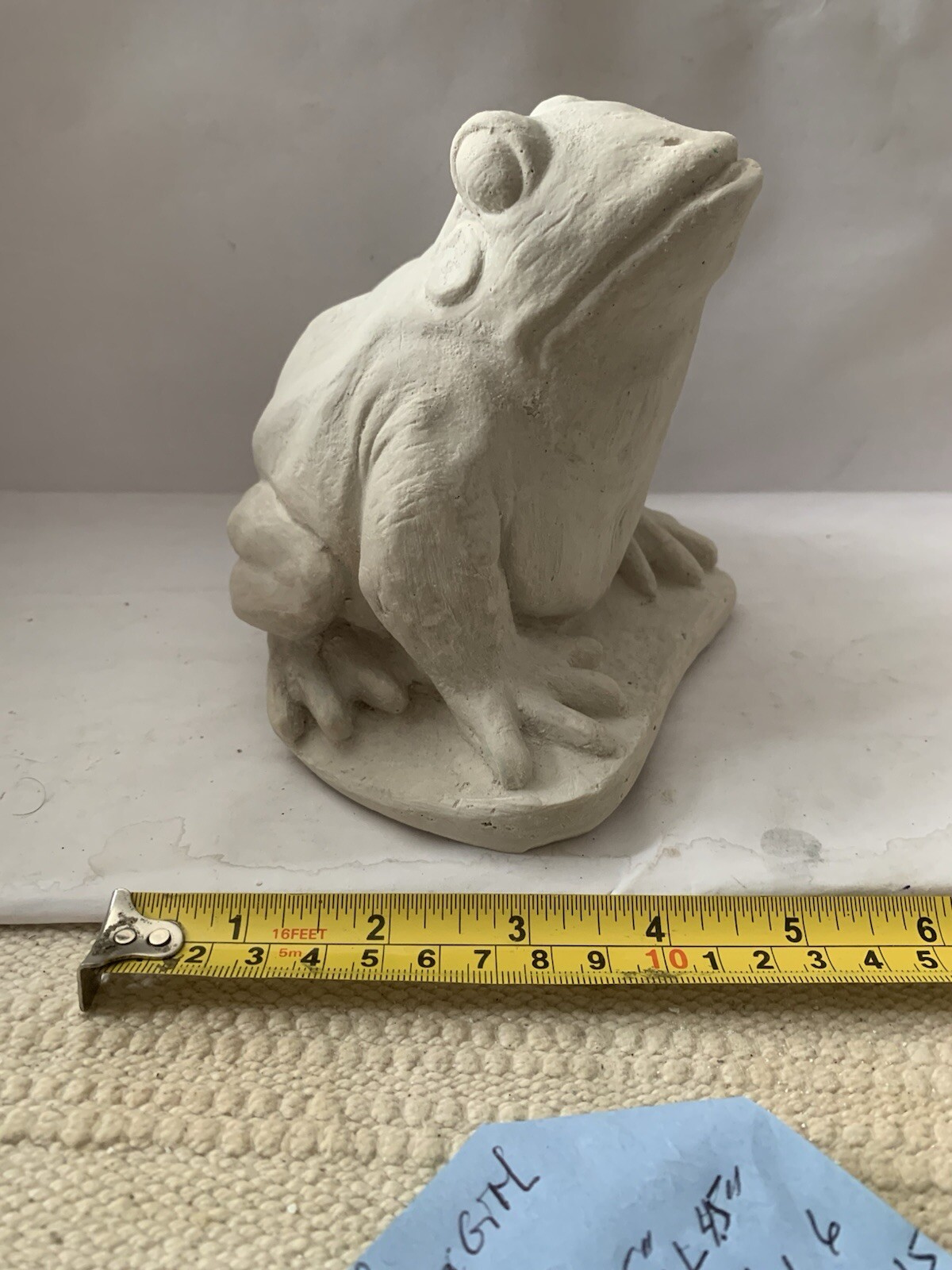 LATEX RUBBER MOLD Of A Frog 5.5” Height ( YKM-L5032) Best Seller