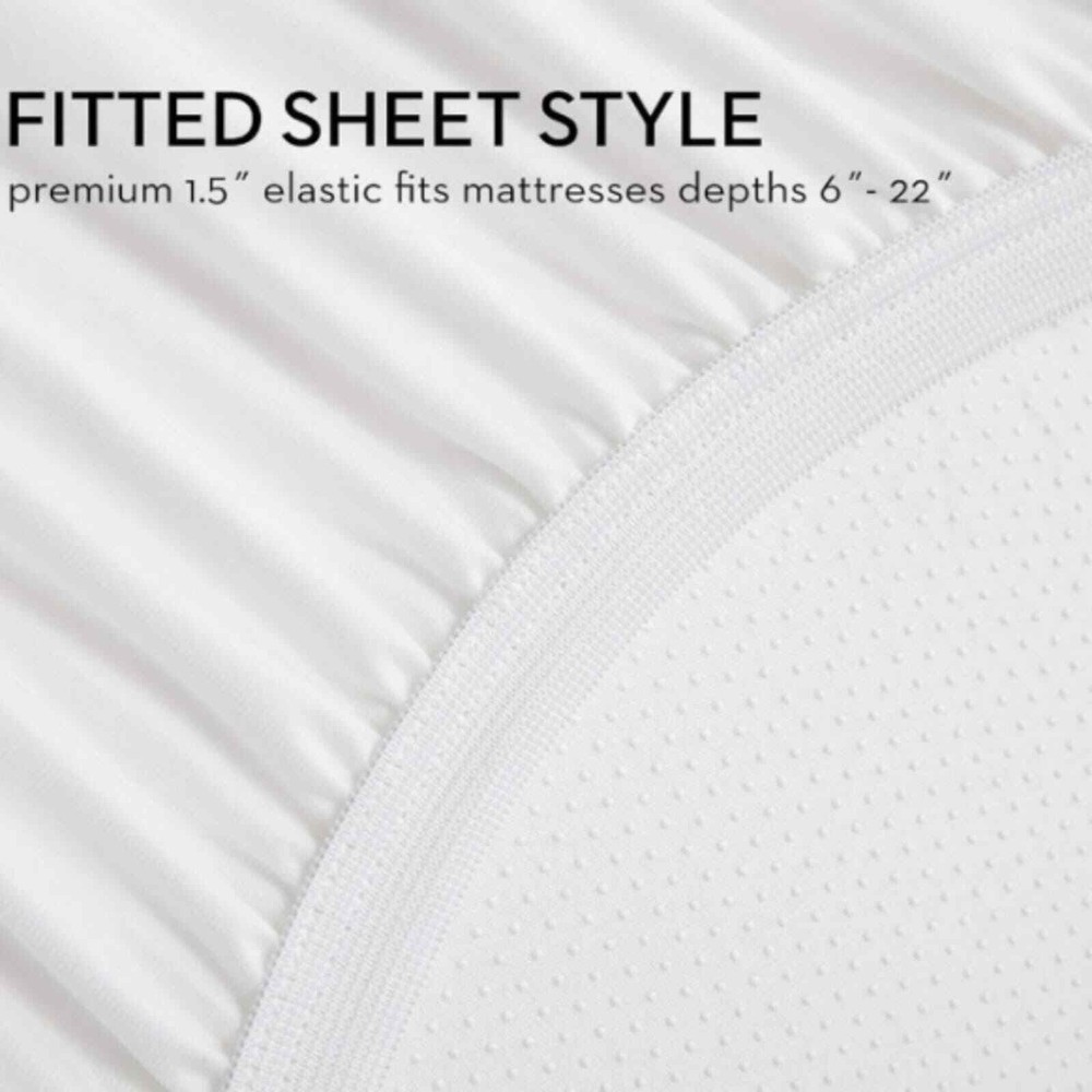 Sleep Tite Five 5ided IceTech Mattress Protector- Waterproof- Twin Size