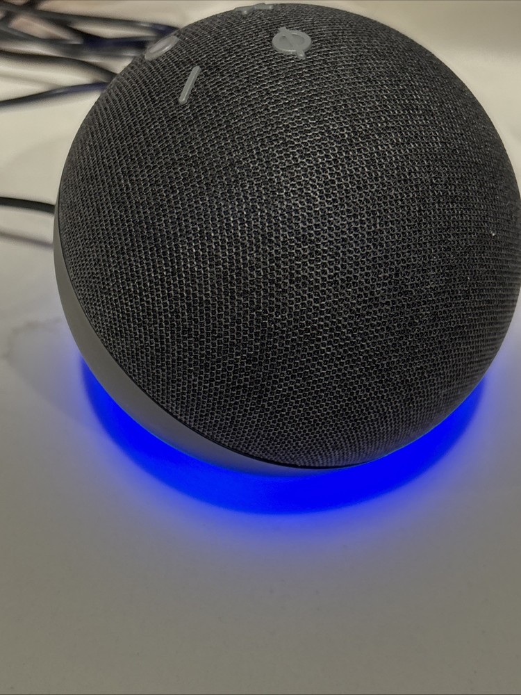 Amazon Echo Dot (4th Generation) Smart Speaker with Alexa - Charcoal