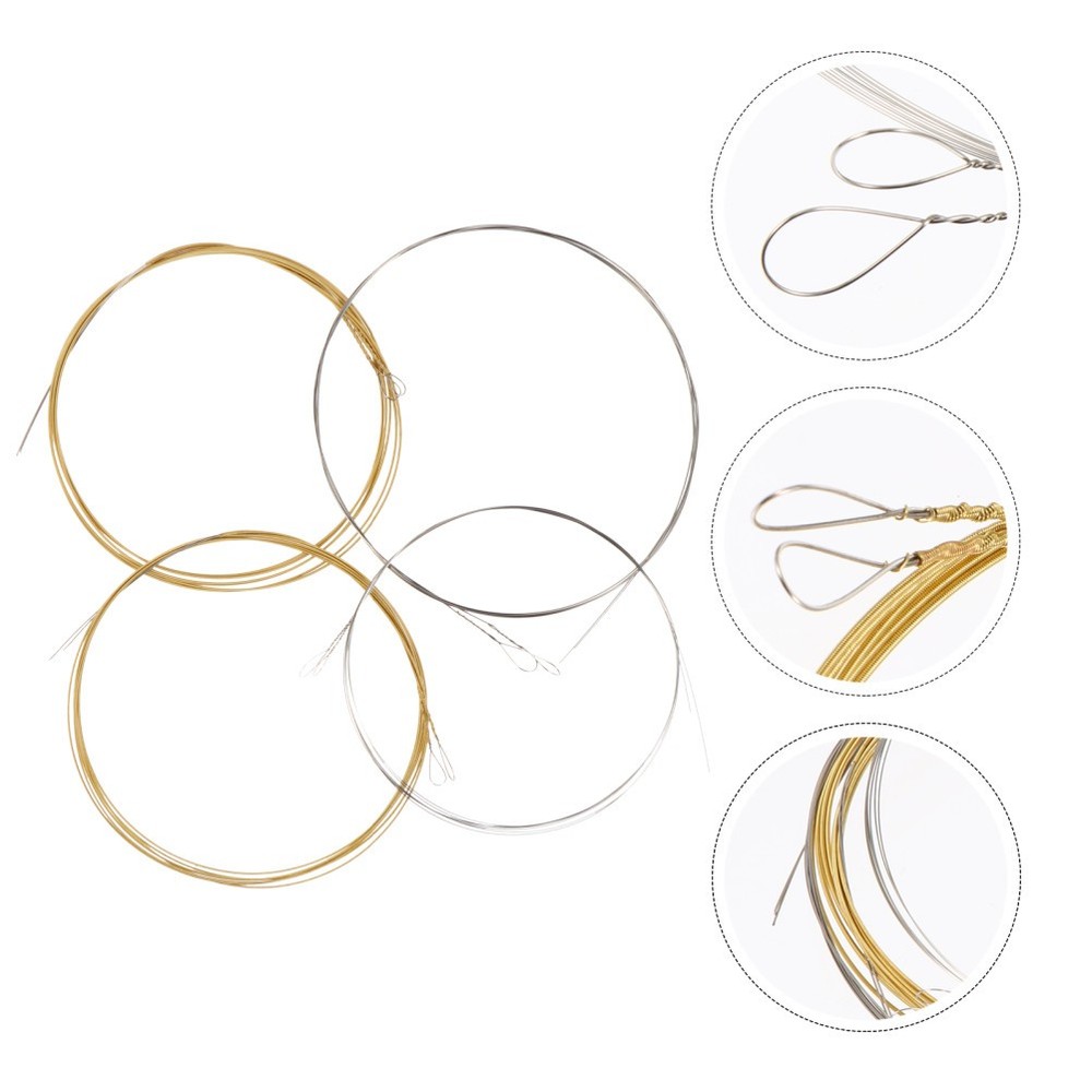 4pcs Banjo Mandolin Strings Acoustic Guitar Strings Electric