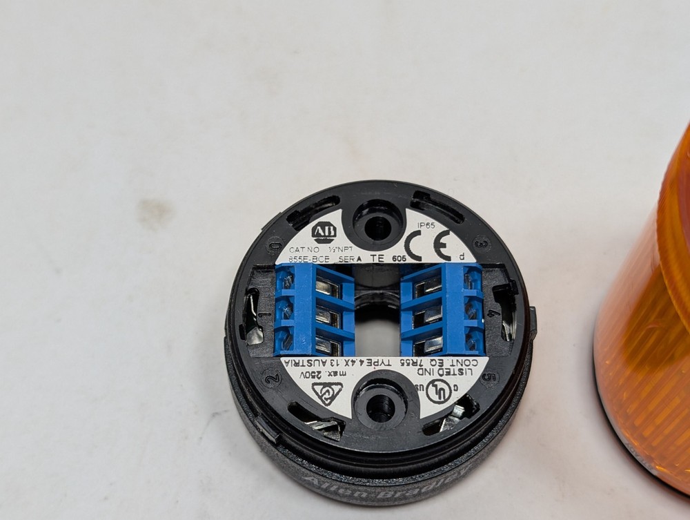 Allen-Bradley 855E Light Stack with Base 855E-24TL4 855E-24TL4 855E-BCE