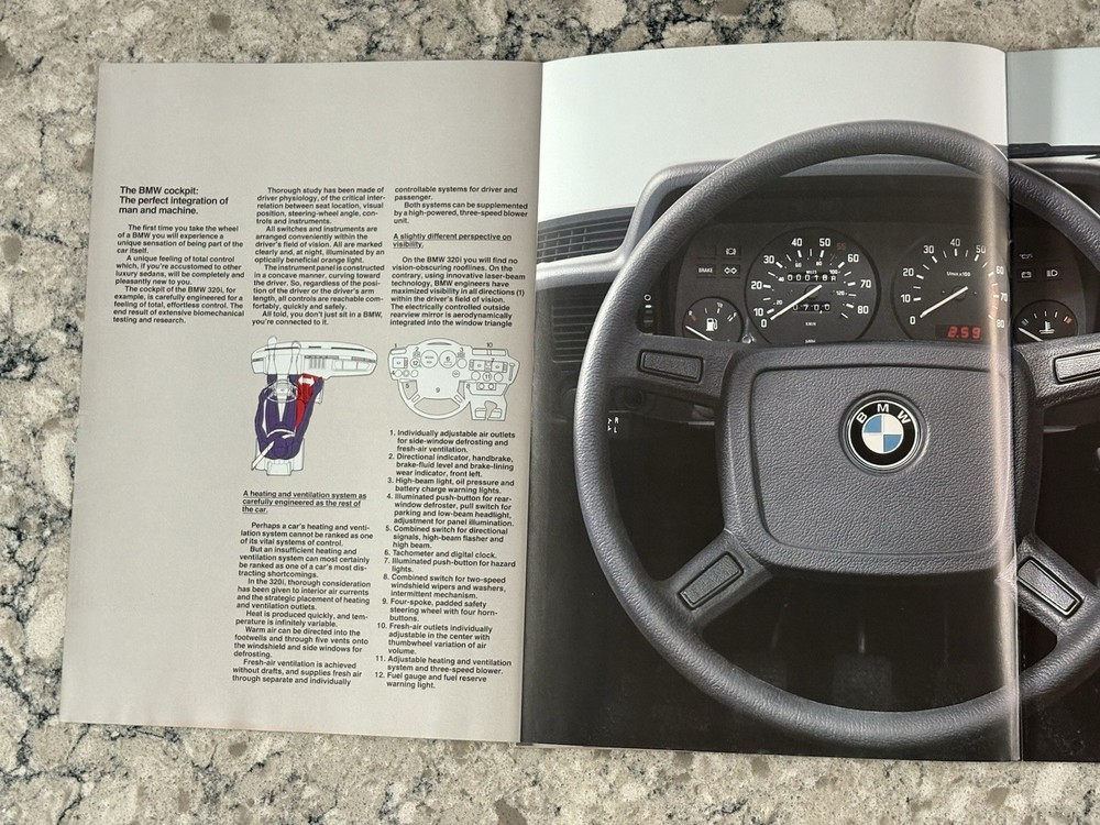 1979 BMW 320i Brochure