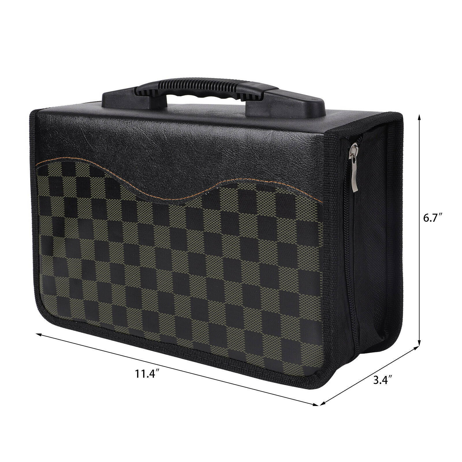 128/240/400/520 Disc CD/DVD Wallet Binder Book Sleeves Storage Bag Carrying Case