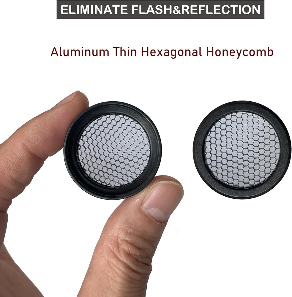 Killflash Anti-Reflection Device ARD - 2-Pack Lens Protector & Sun Shade Cove...