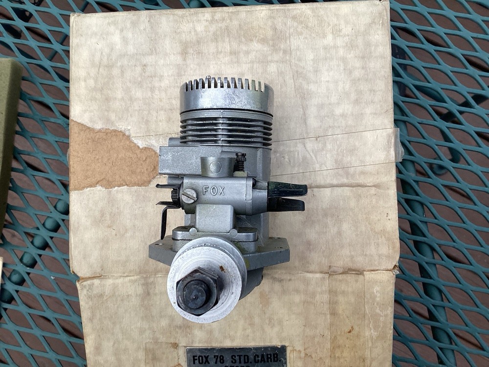 Fox 78 Std Carb RC Airplane Engine NIB 27800