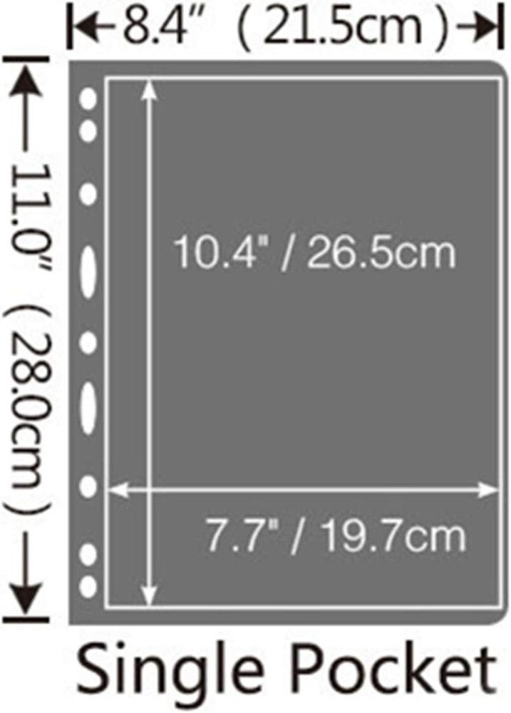 Professional Vario Stamp Album Pages - 10 Sheets, Protect Your Stamps Elegantly
