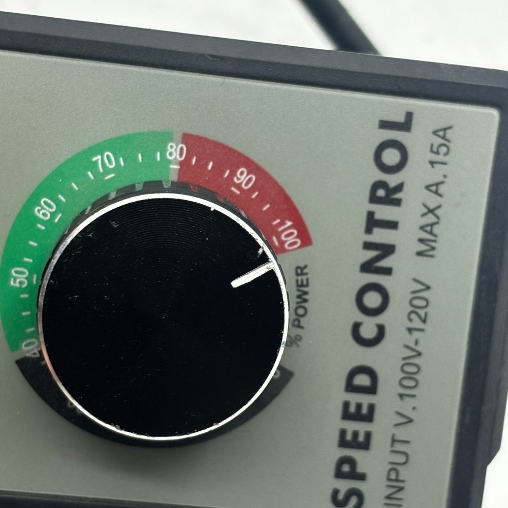 AC Motor Speed Controller AC 100V-120V & 15A Max ⭐