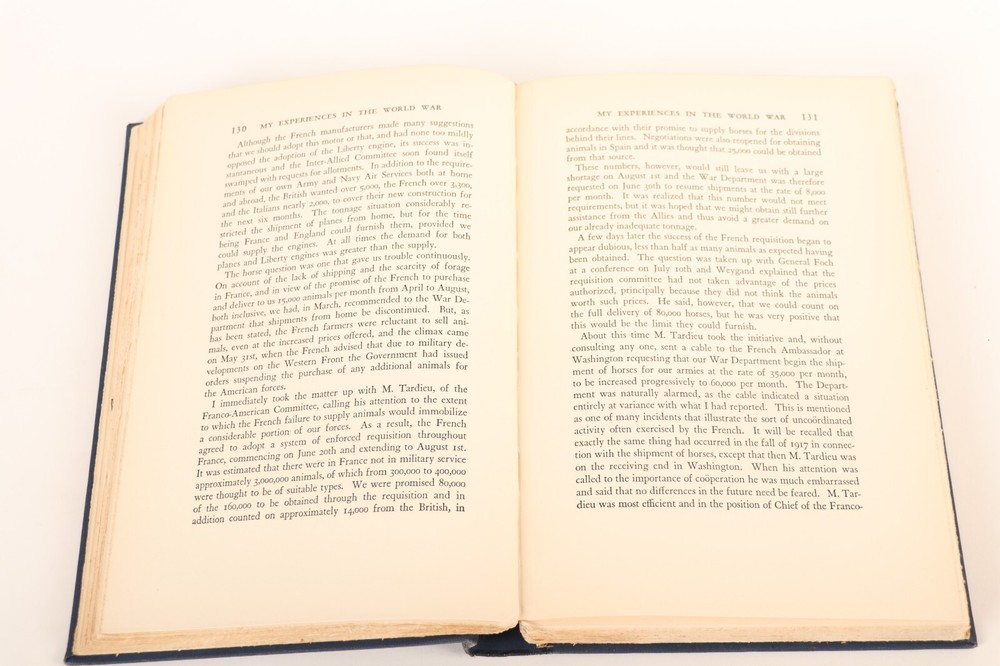 "My Experiences in the World"- Jack Pershing- bk-b-66
