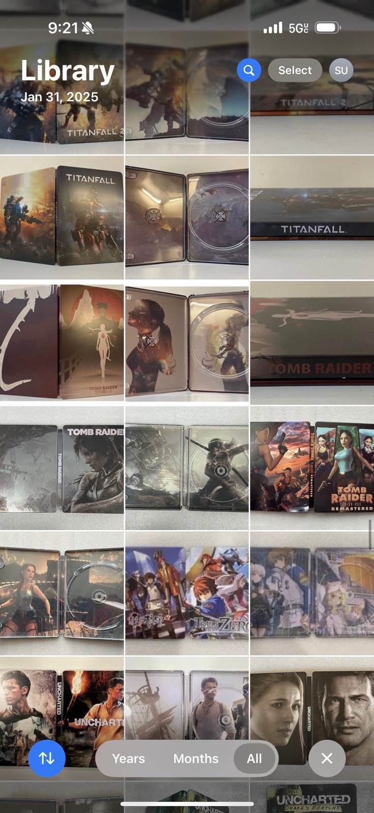 Bundle Of 5 Custom Made Steelbook Cases ( Pick any Of 5 Items) PS4/PS5/Xbox/NS