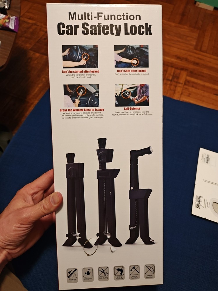 Multi-Function Car Safety lock