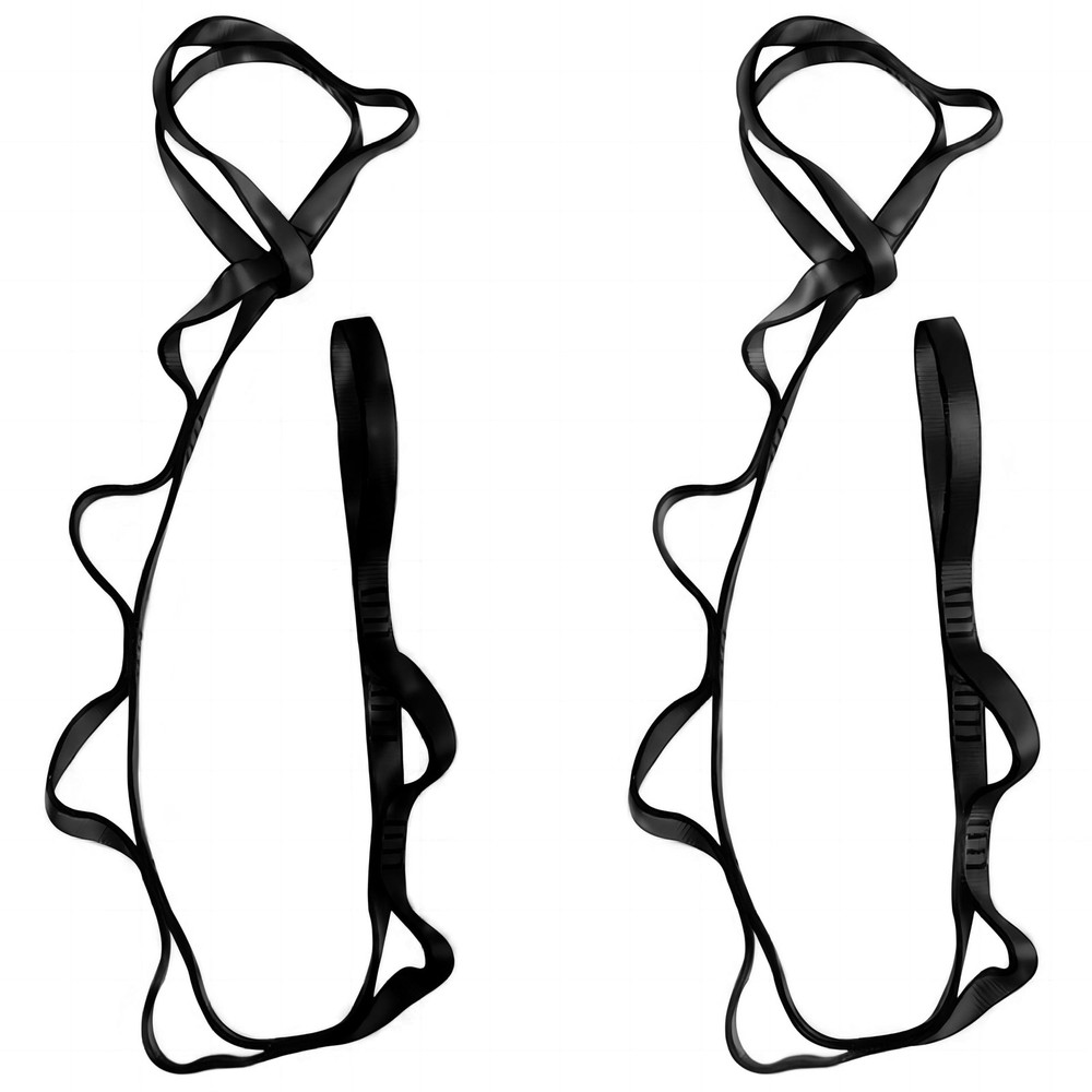 2Pcs Strong Climbing Strap Daisy Chain Nylon Daisy Chain Adjustable Strap Rope