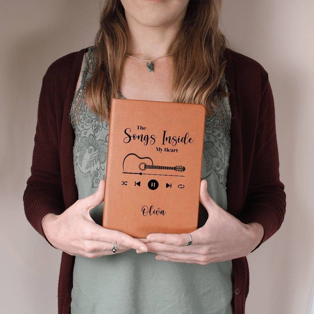Personalized Guitar Lyric Journal