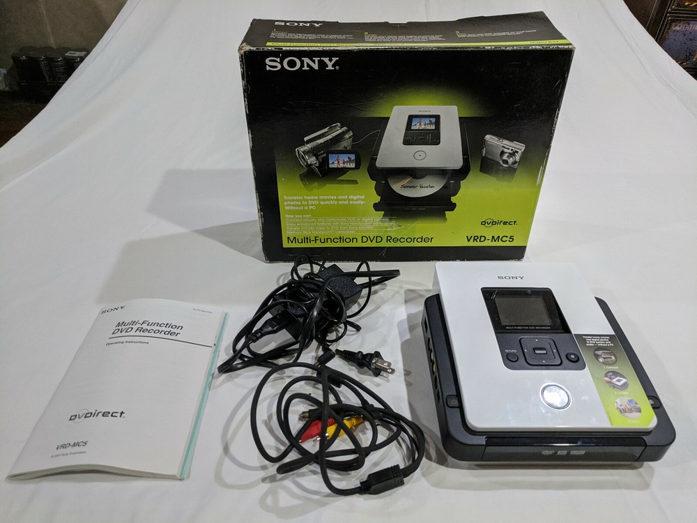 Sony Multi-Function DVD Recorder ~ VRD-MC5