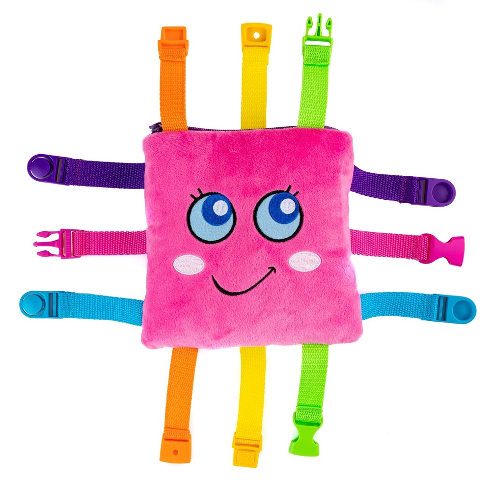 BUCKLE TOY "Bella" Pink Square