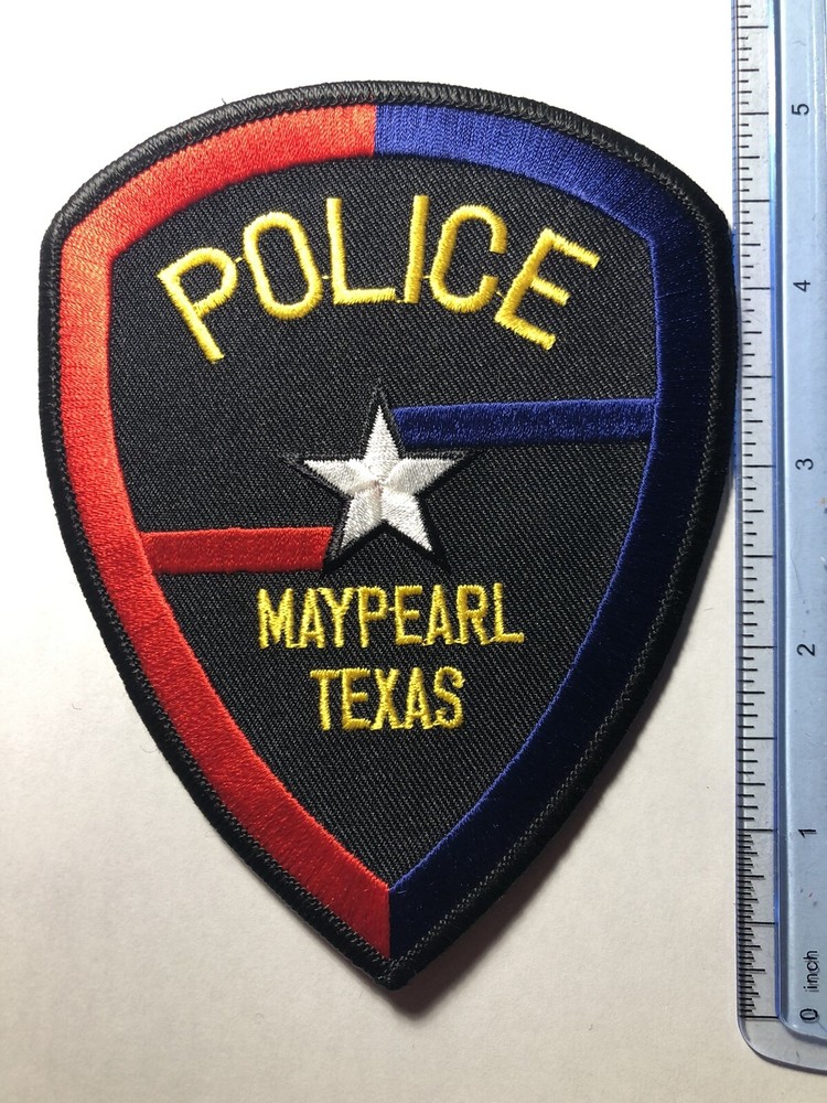 RARE ~ Maypearl Texas Police Patch