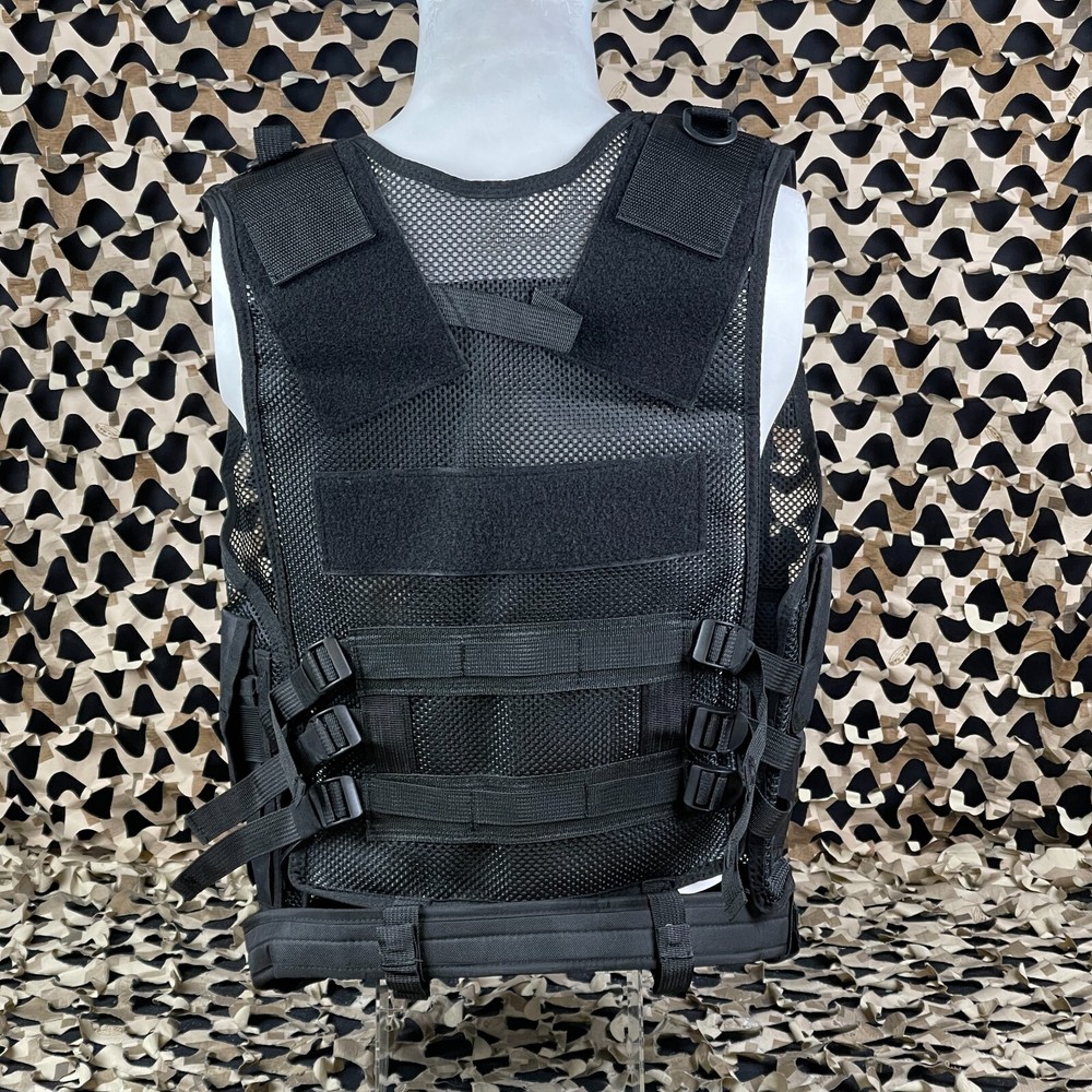NEW Warrior Crossdraw Tactical Vest - Black
