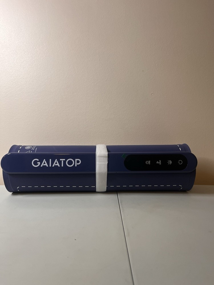GAIATOP Food Warming Mat with Timer & Temp Control – LED Display, Blue