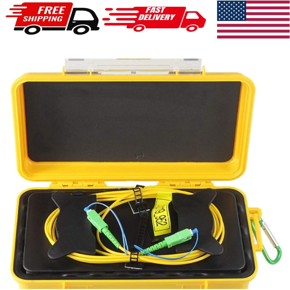 Compact 1000M Single Mode OTDR Launch Cable with Low Loss SCAPC-SCAPC