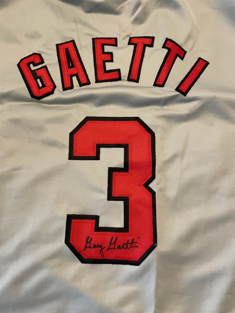 Angels Gary Gaetti Signed Jersey W/COA