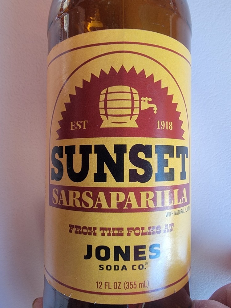 FALLOUT Empty Bottle Fallout Sunset Sarsaparilla Jones Soda
