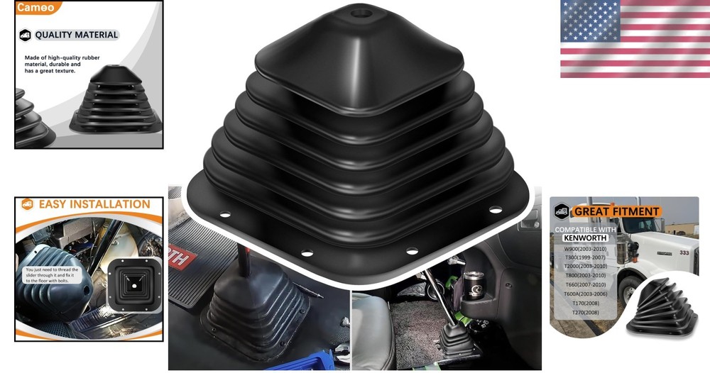 924-5405 Transmission Shift Boot for Kenworth Models - Easy Install