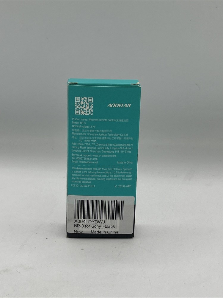 Aodelan BR-3 Wireless Remote Control For Sony Cameras