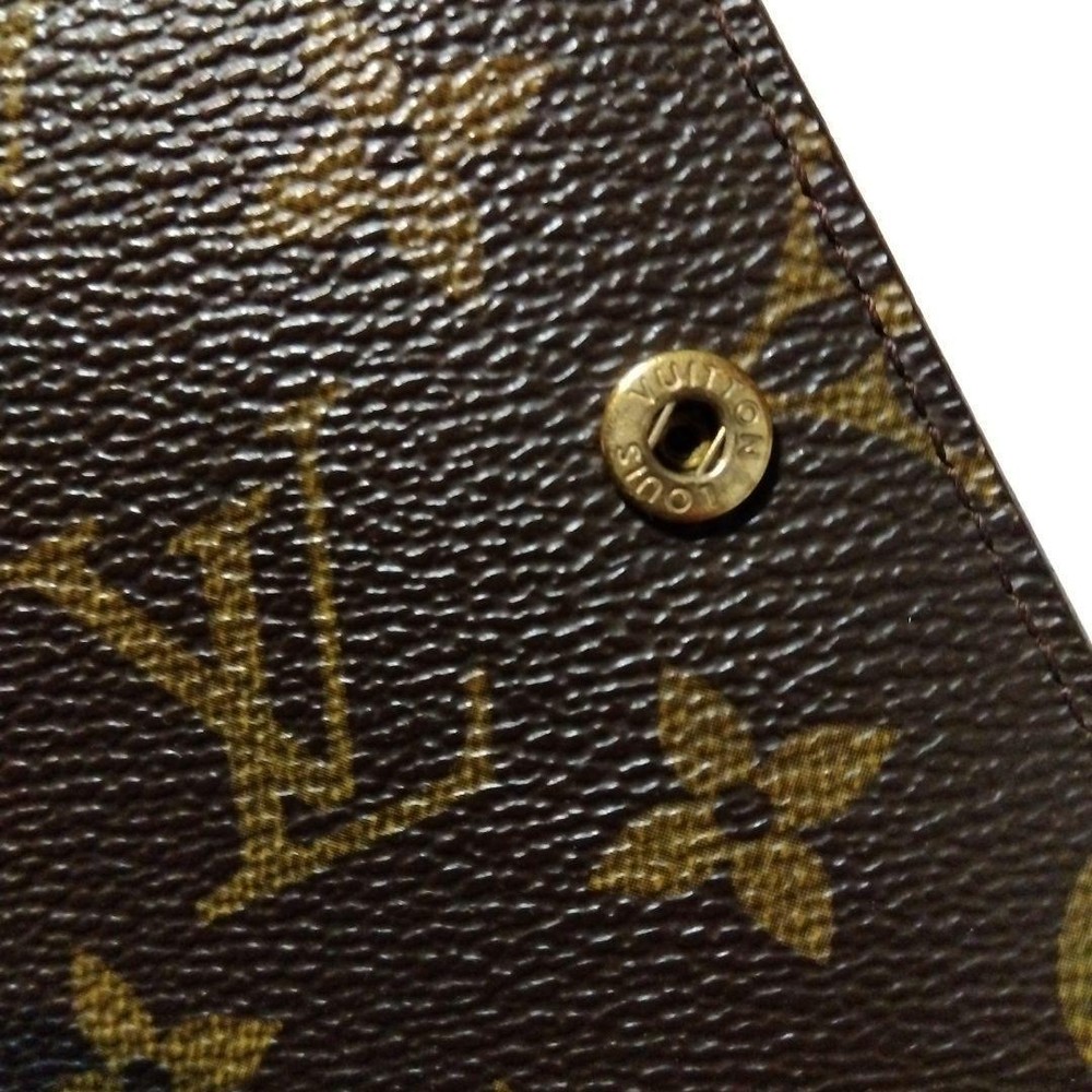 Louis Vuitton notebook cover monogram insert type 19