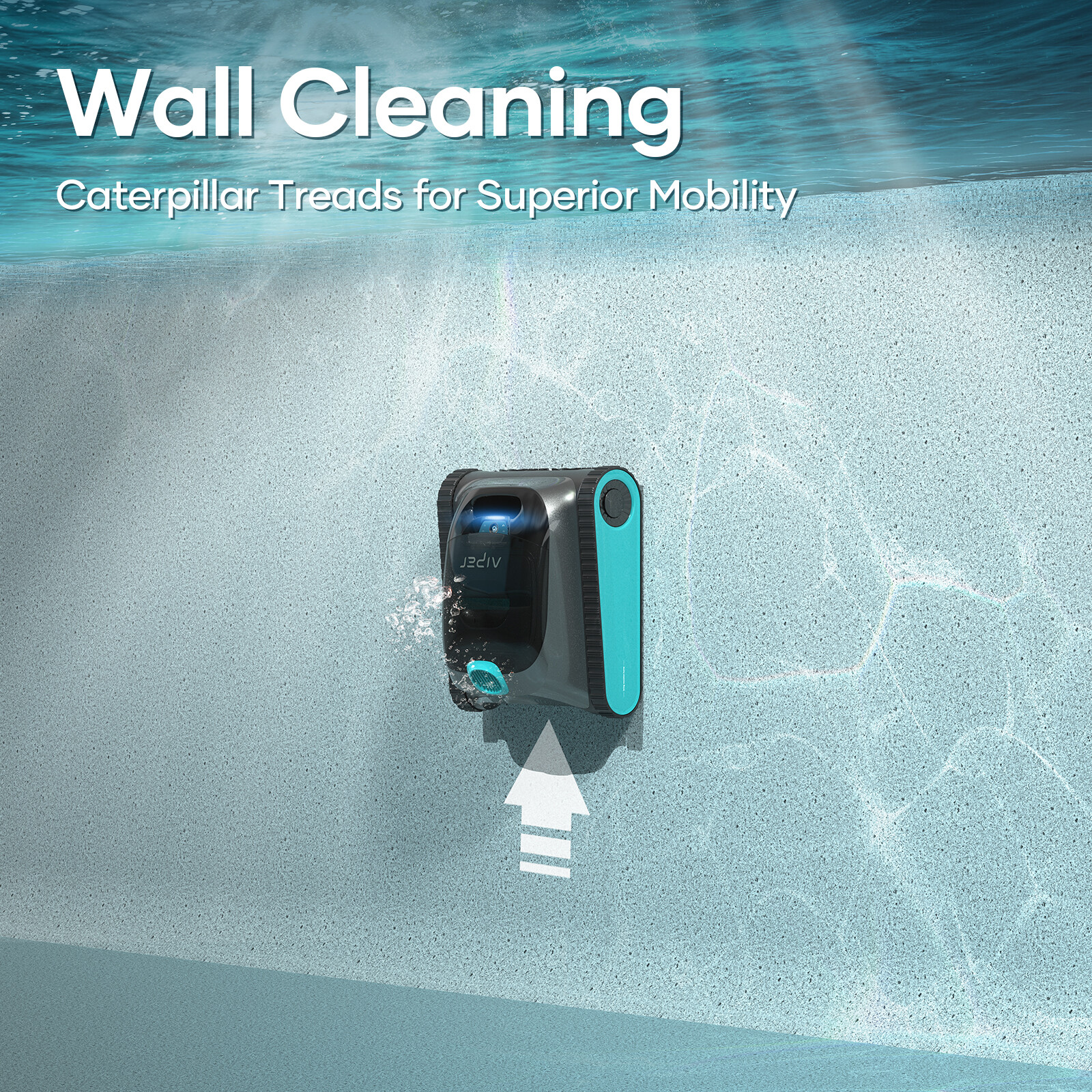 Aiper Wall Climbing Cordless Pool Vacuum Robotic Pool Cleaner Scuba S1 2024 NEW