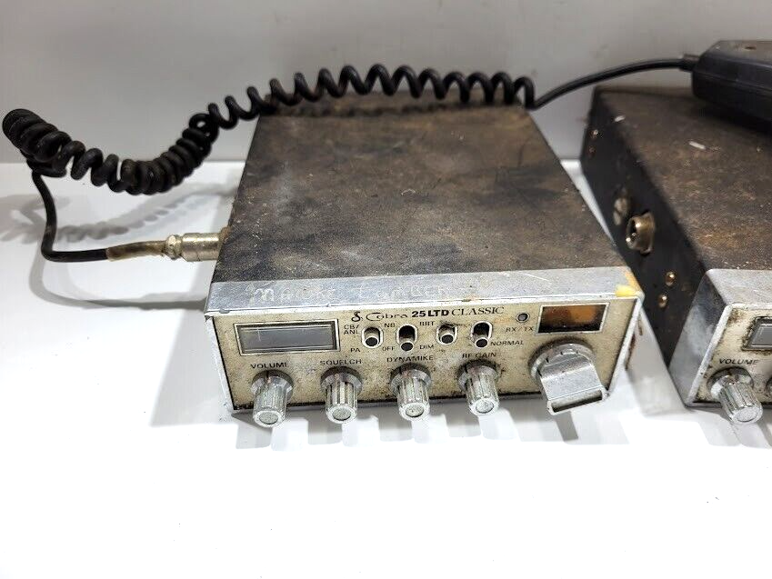 Cobra 29 LTD & Cobra 25 LTD Classic CB Radios UNTESTED