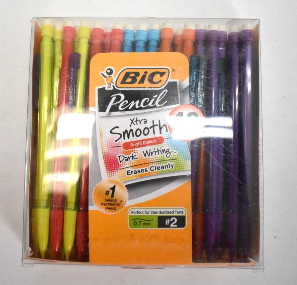 BIC Xtra-Smooth Mechanical Pencil Multi Choice Bright Edition Medium Point 0.7mm