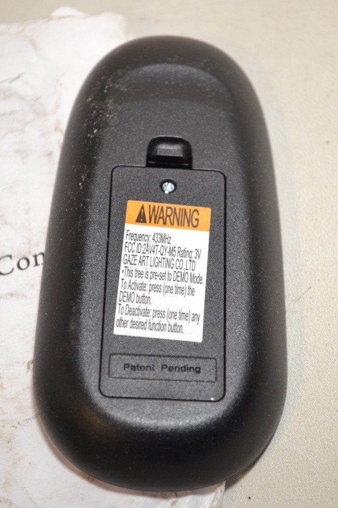 Replacement Remote Control for Breckenridge Christmas Tree