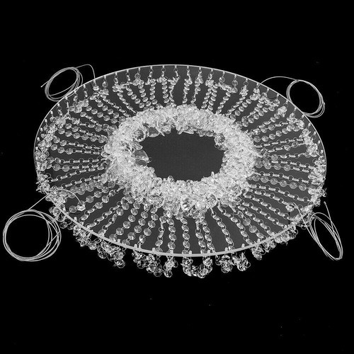 Wedding Cake Stand 80cm Crystal Bead Regular Impact-resistant, Rust-resistant