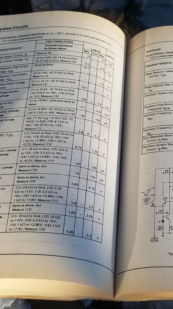 VINTAGE RCA ELECTRONICS BOOK LINEAR INTEGRATED CIRCUITS INDUSTRIAL CONSUMER