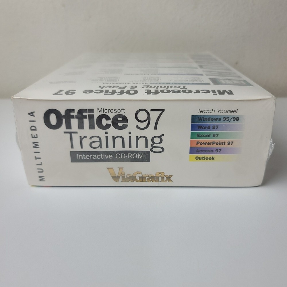 ViaGrafix Office 97 & Windows CD-ROM Multimedia Tutorials Training Interactive