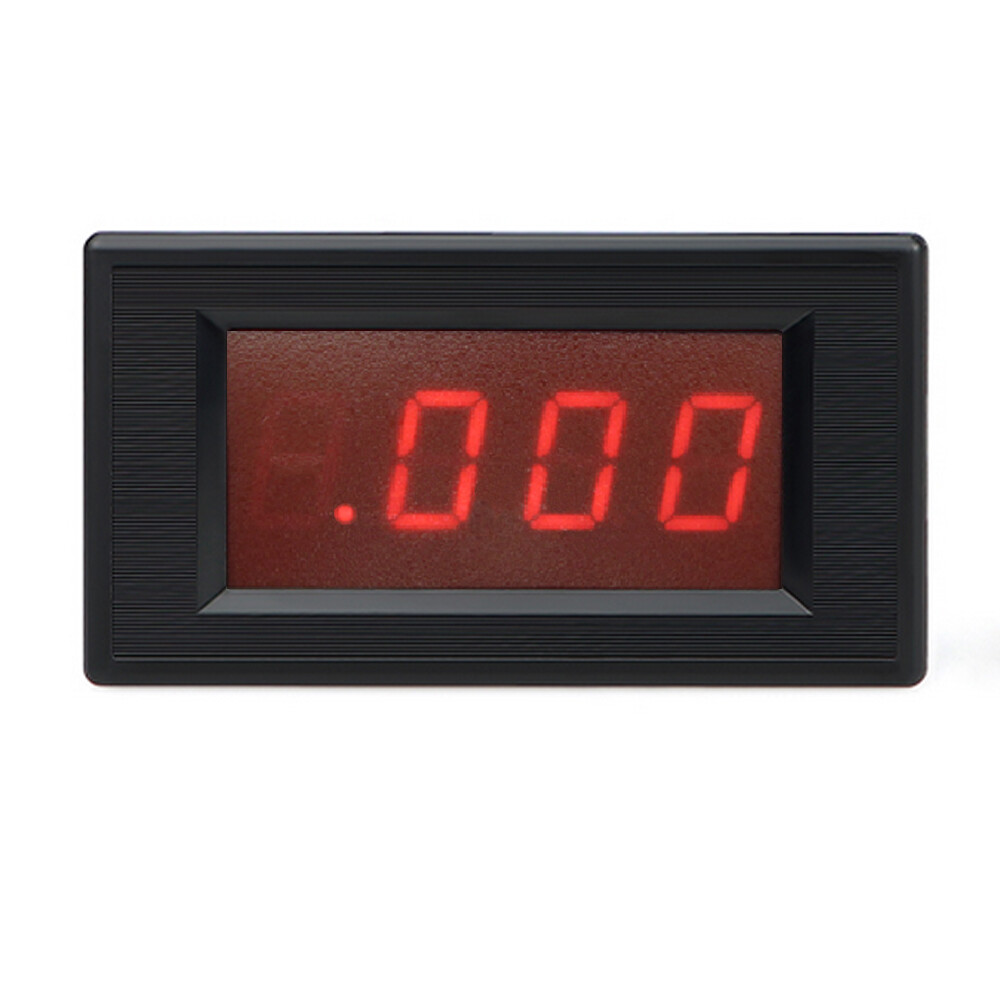 DC 1A Red LED Digital Display AMP Ammeter Panel Digit Current Meter 0-1A DC