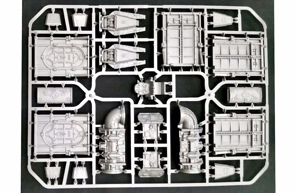 KILL-TEAM ROGUE TRADER TERRAIN Frame-Doors-Barriers=Games Workshop WARHAMMER 40K