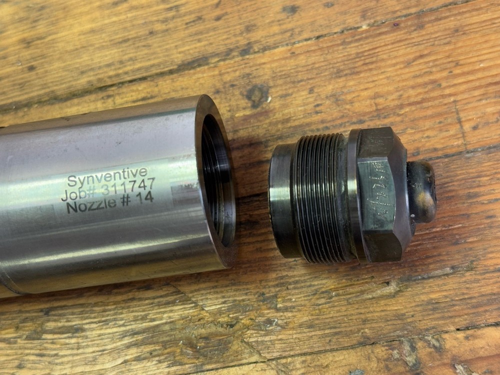 2 Used Synventive Hot Runner Injection Nozzle #12 #14