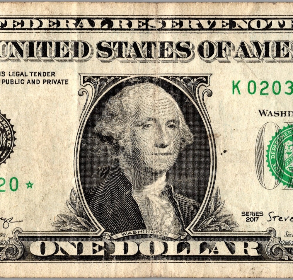 2017 K Star note Fancy Serial Number Regular Run