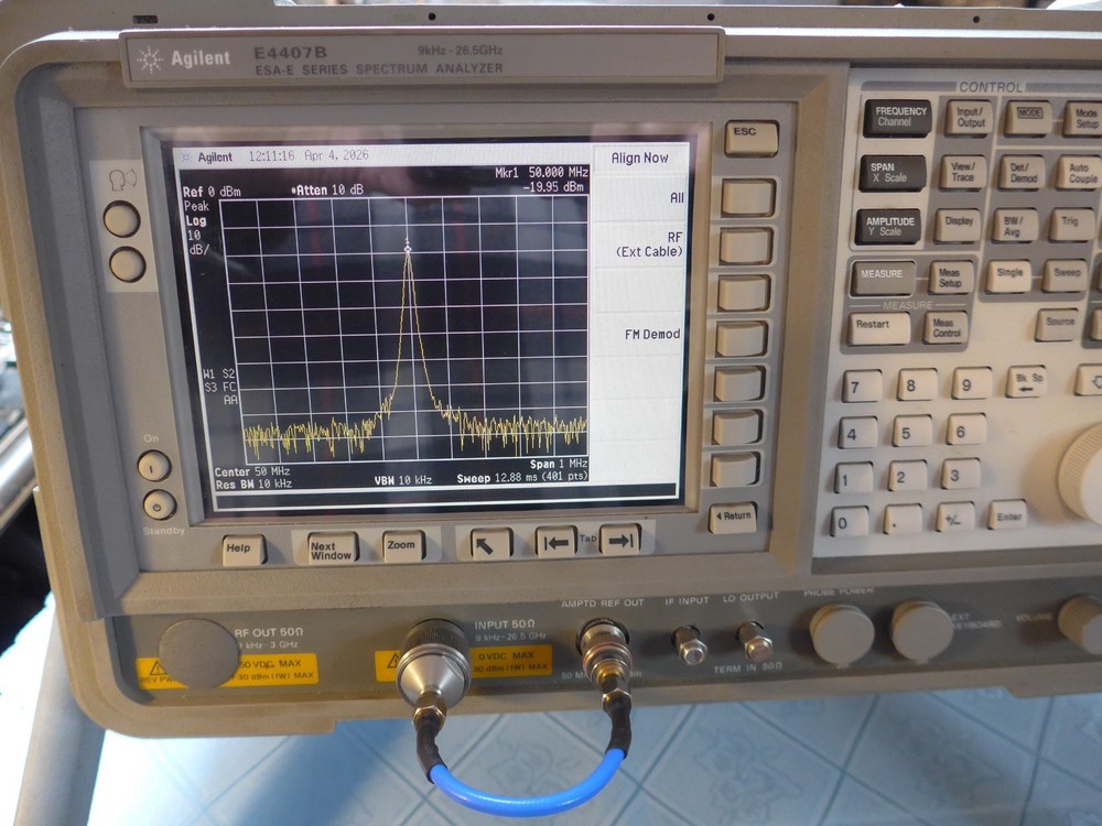 Agilent E4407B Spectrum Analyzer 26.5GHz with options