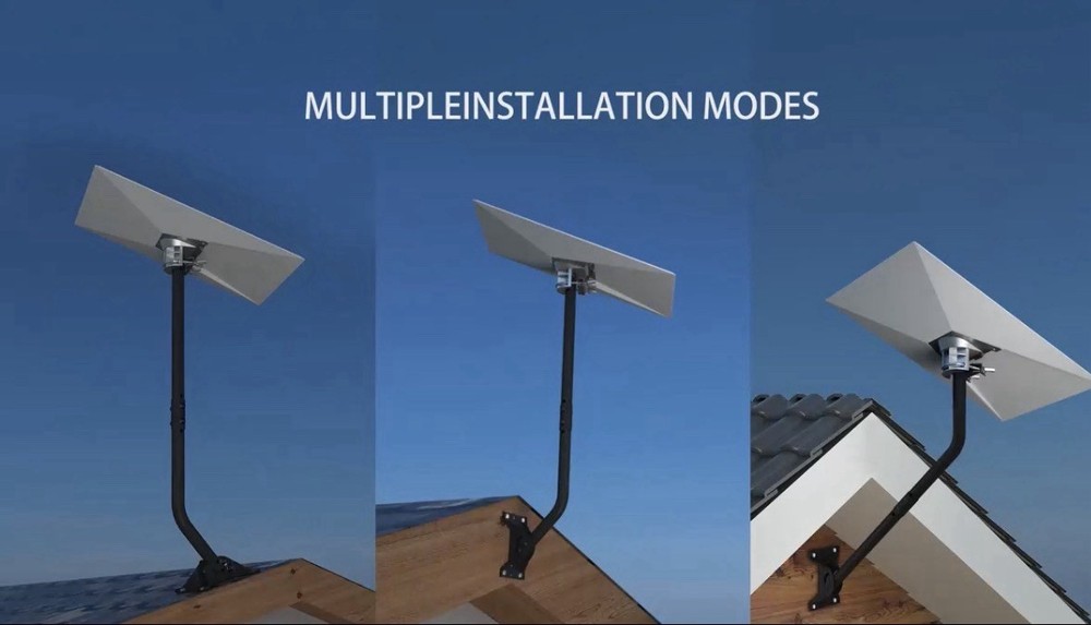 Adjustable Outdoor Antenna Mounting Pole