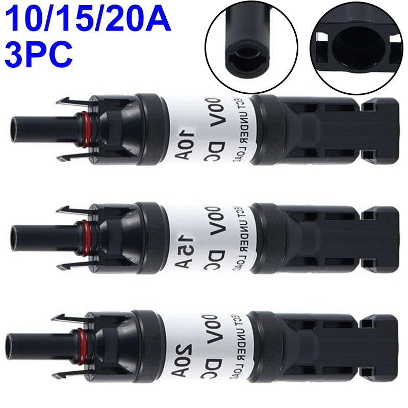 10A / 15A / 20A Diode Connector Current Back Flow Protector For Solar Panel