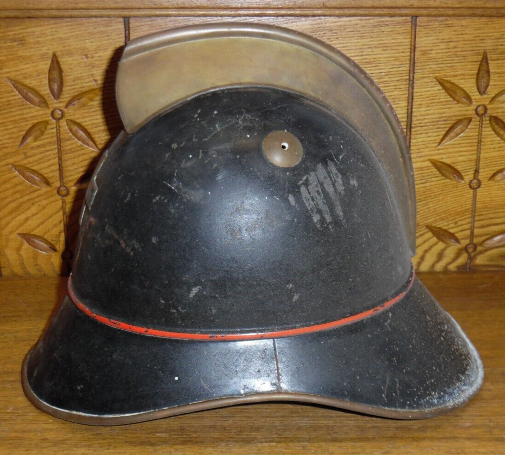 Vintage Swiss Fireman's Helmet #2