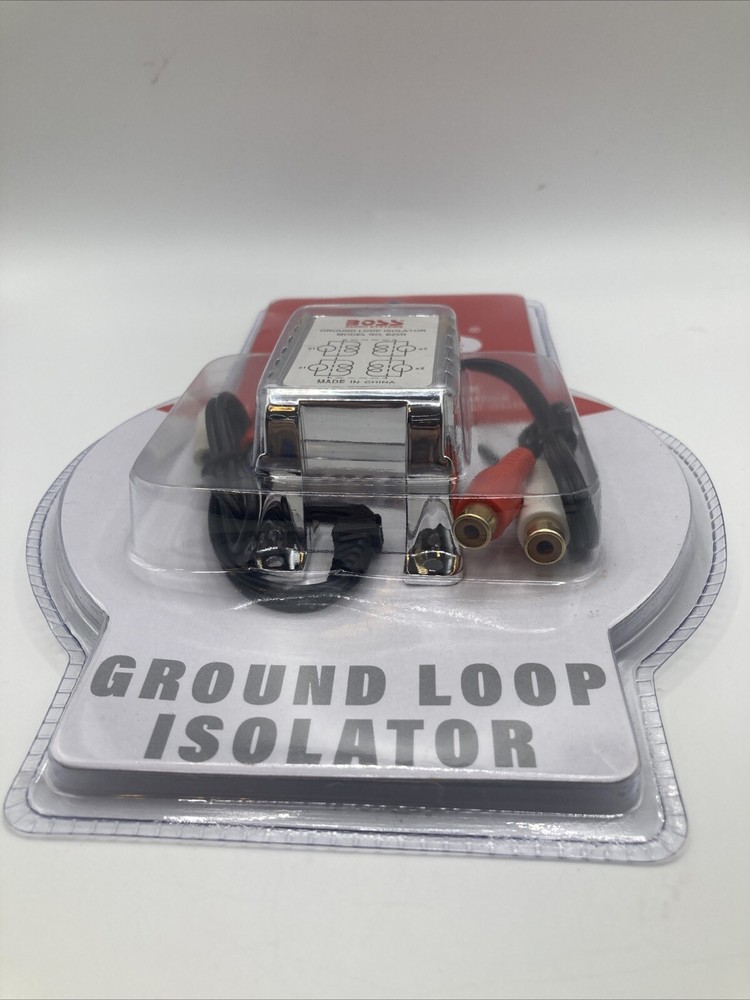 BOSS Audio Systems B25N Noise Filter for Car Sound Systems, Ground Loop Isolator